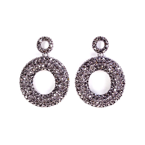 Spiral Sparkle Earrings